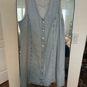 Levi's Light Blue Denim Top